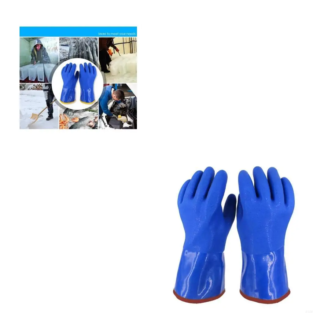 

P82E Мужчины работают тепловые перчатки -20 градусов зимней защиты.