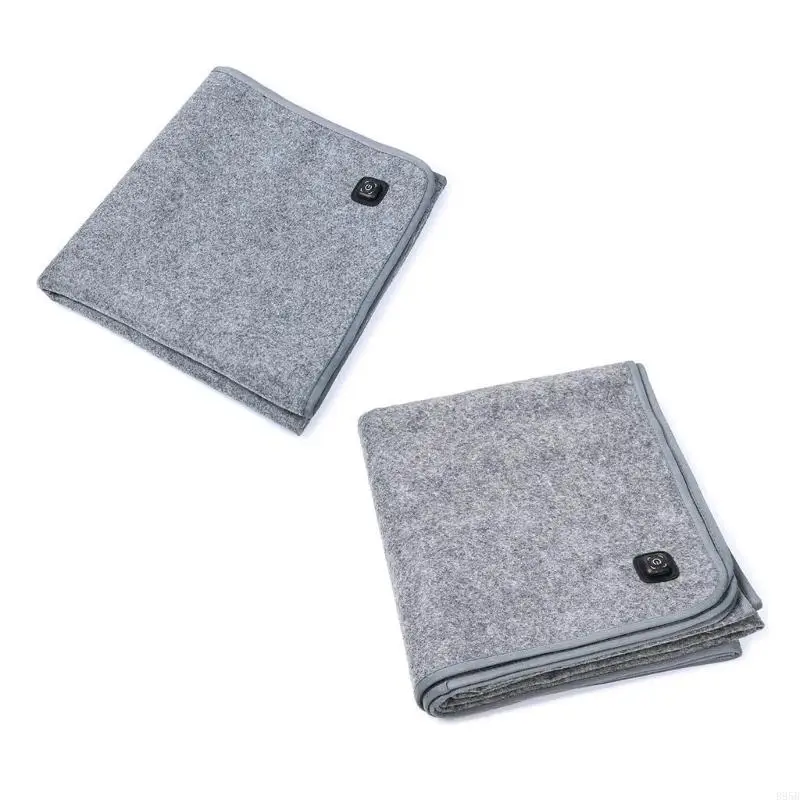 Electric Bed Warmer Heated Mattress Pad Felt Cloth Electric Heating Blanket Winter Mattress Thermostat Pad Easy to Use B95B