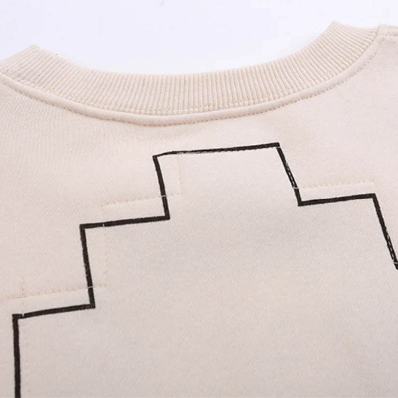 Retro Washed Batik C.E Cav Empt Fleece Round-neck Sweatshirt Casual Loose Men Women Sportswear
