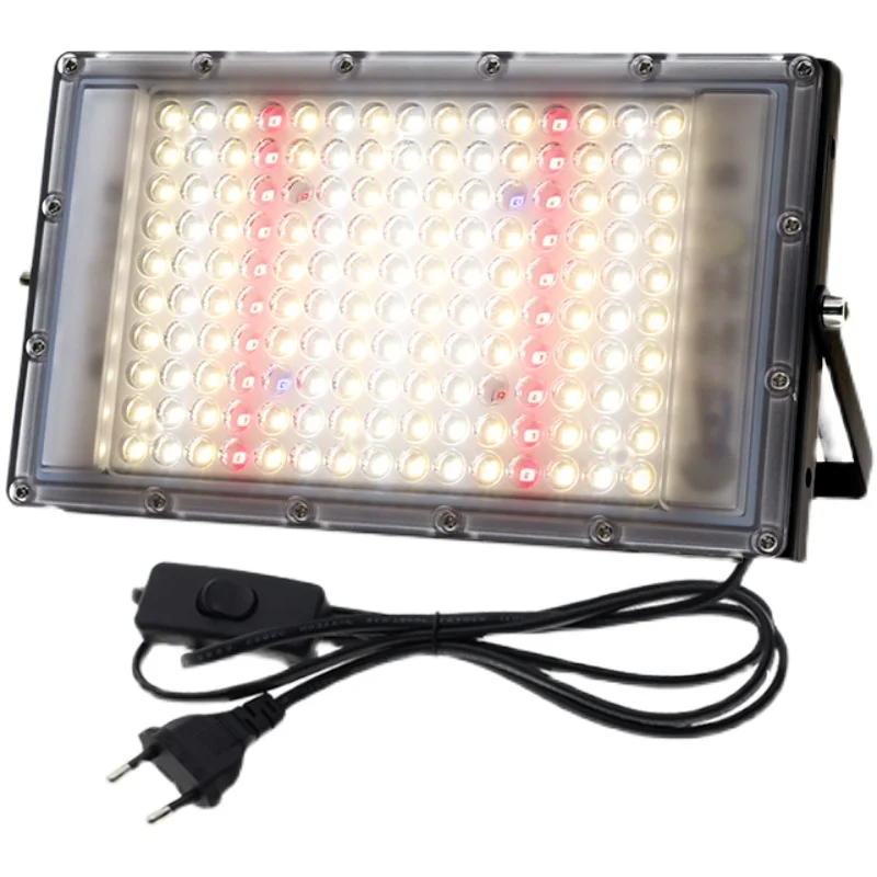 Full Spectrum Plant Grow Light Succulent Greenhouse Vegetable Fruit Led Planting Flood Light Imitation Sunlight Growth Lamp