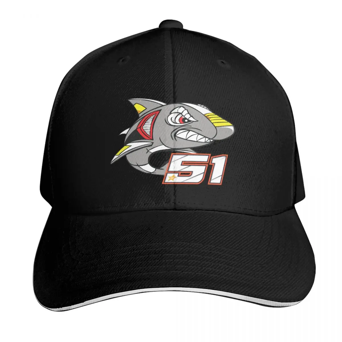 

Pedro Acosta Shark Number 51 Baseball Cap Wild Ball Hat Winter hat Luxury man cap beach hat For Women 2026 Men's