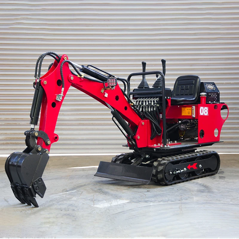 เครื่องขุดขนาดเล็ก0.8ตัน1ton อุปกรณ์เสริมต่างๆเครื่องขุดแบบมืออาชีพปรับแต่งได้