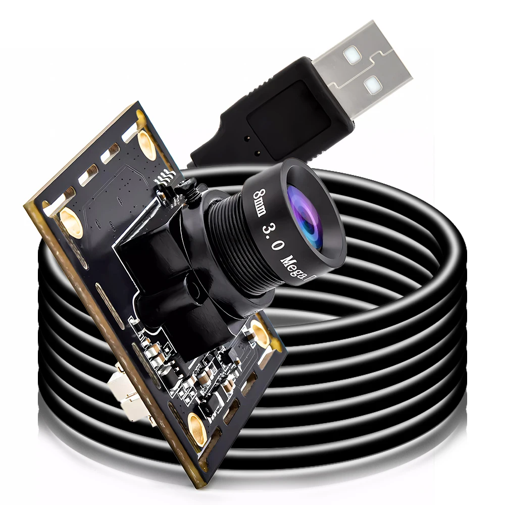 WGWK USB Camera Module 120FPS 720P 1080P 90FPS Global Shutter 8mm 42° Without Blur M12 Lens AR0234 Board High Frame Rate Camera