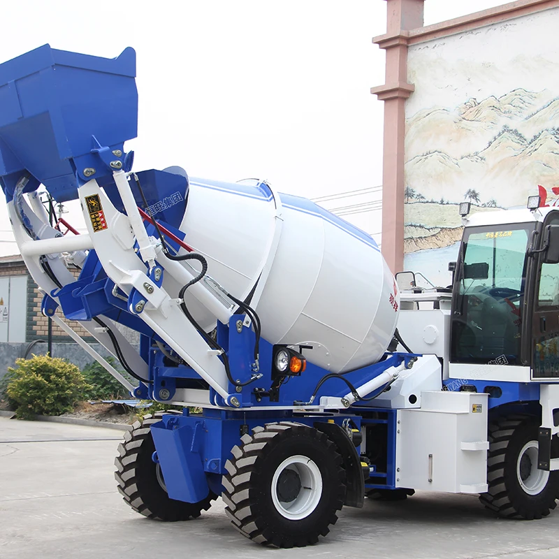 YG Customized Self Loading 2 Cubic Meters Rc Concrete Mixer Truck