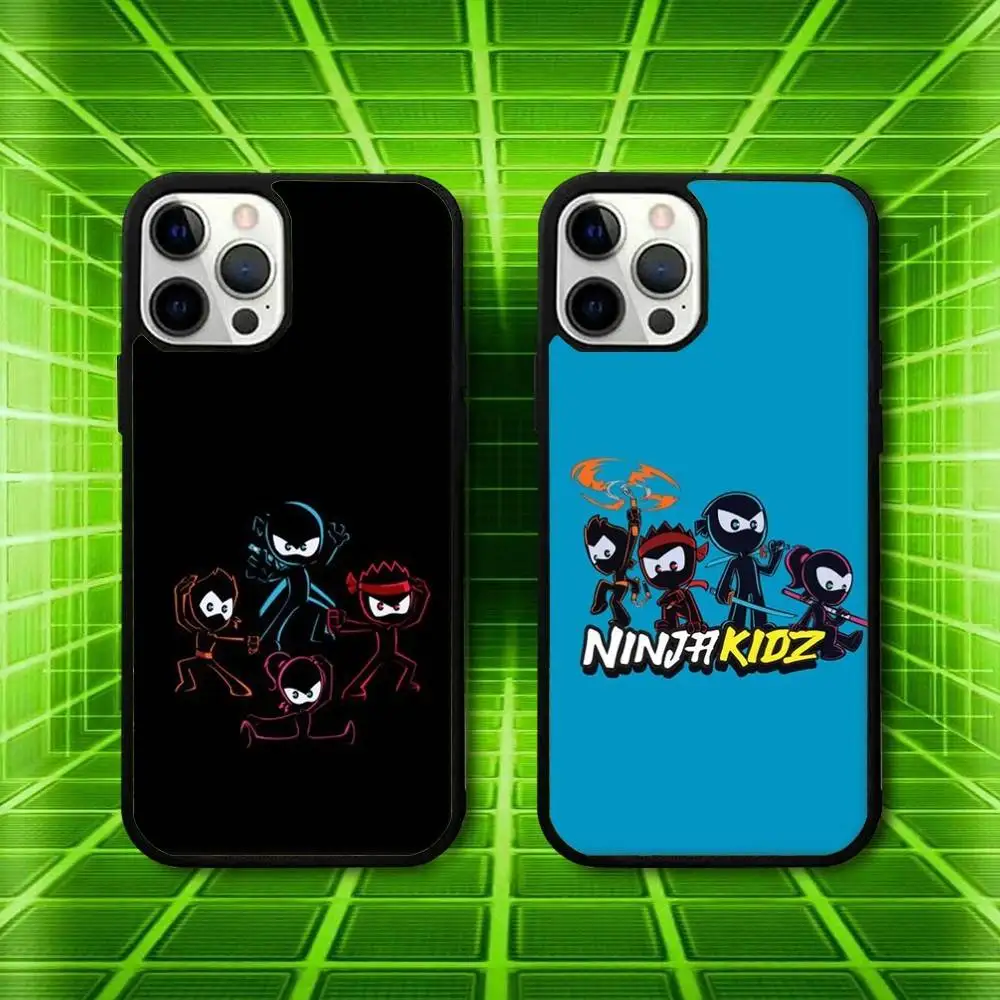 

Ninja Kidz Cool Phone Case For iPhone 16,15,14,13,12,11,Pro,Max,Plus,Mini,SE4,E Magnetic Magsafe Wireless Charging