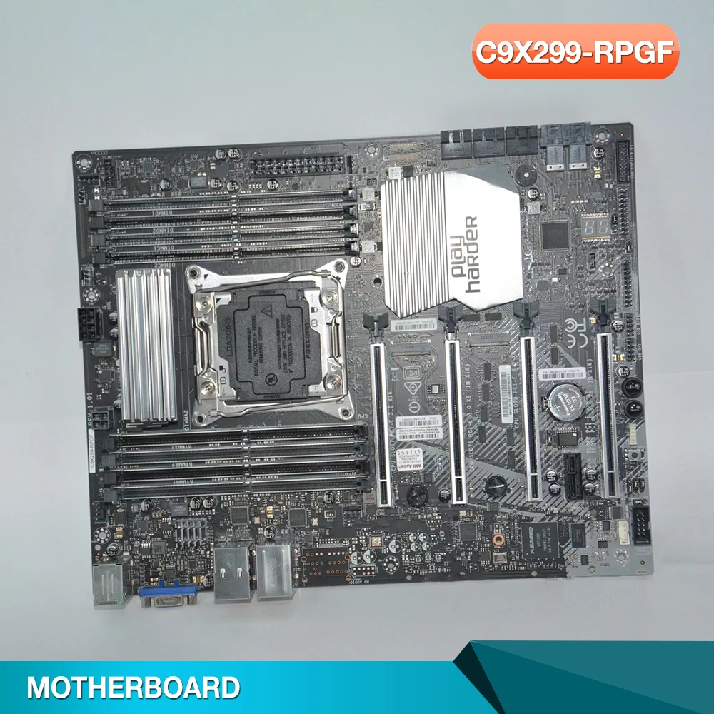 C9X299-RPGF For Supermicro Motherboard i7 i9 X-series Processor Non-ECC DDR4 LGA-2066 PCI-E3.0 M.2