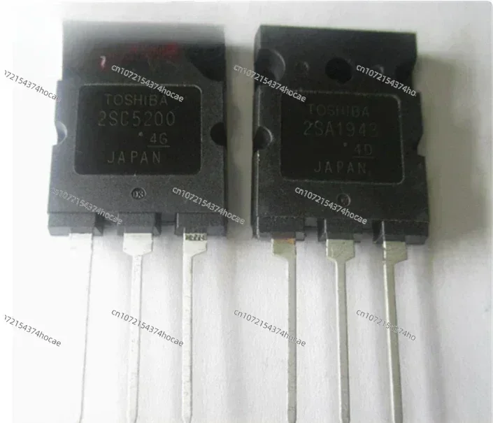 

JAPAN TOS 2SA1943 2SC5200 20 Pairs /Lot 100% Original A1943 C5200 Audio Power Amplifier Applications Silicon Transistor