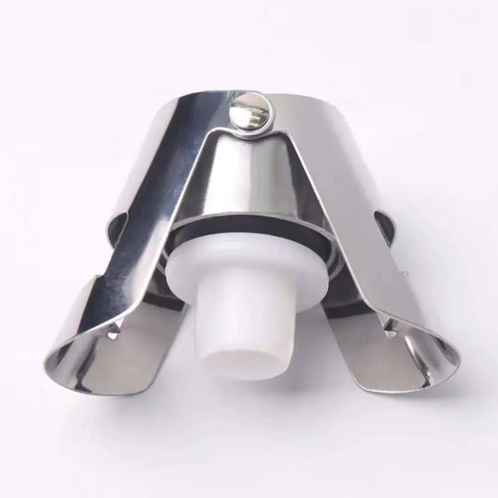 Champagne Cork Seal Wine Bottle Stopper German-designed Stainless Steel Champagne Bottle Stoppers for Preserving for Prosecco
