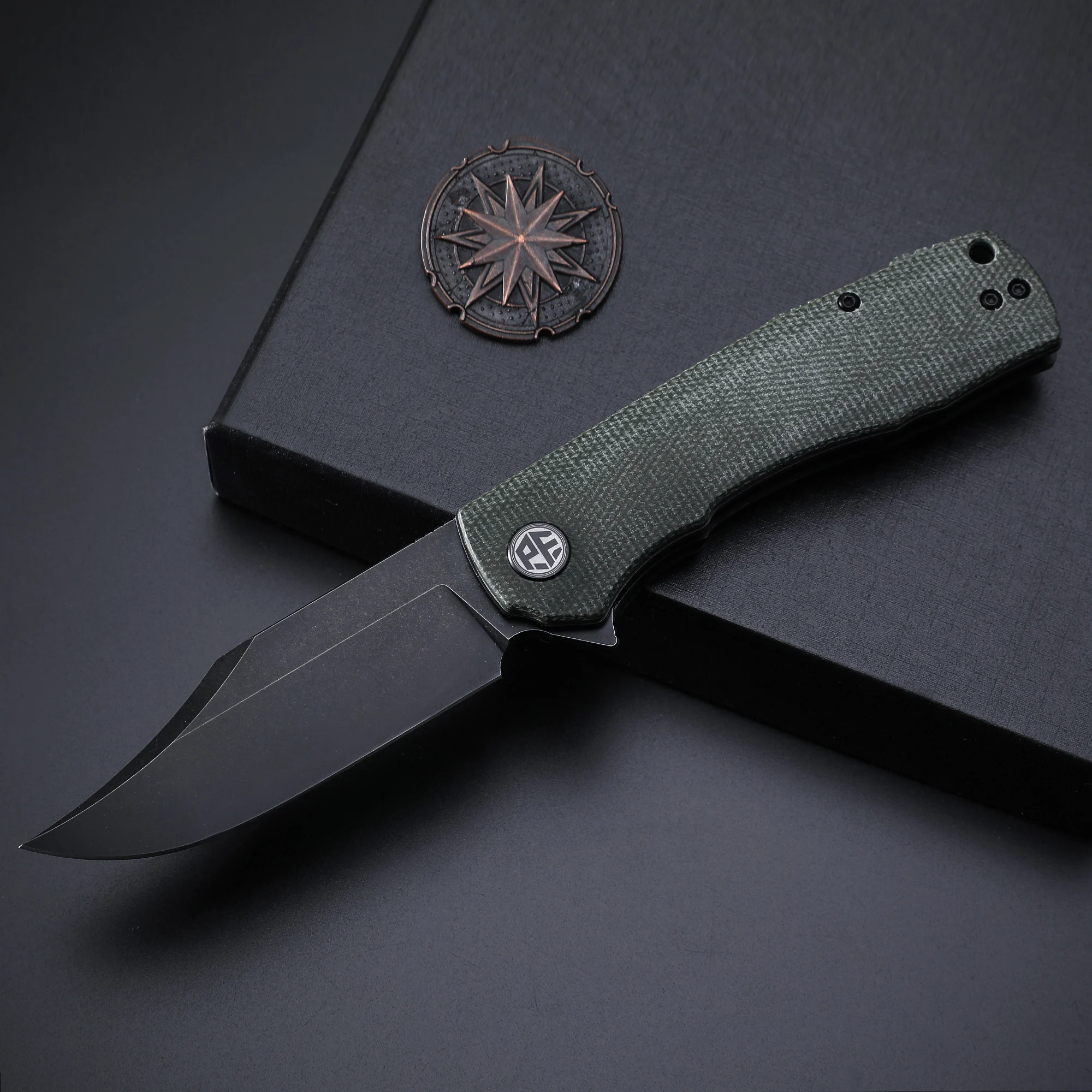 Petrified Fish PFP03 Folding Knife Pocketknives K110 Steel Blade Ceramic Knife Fishing Multi-tool Handle Outdoor Camping EDC