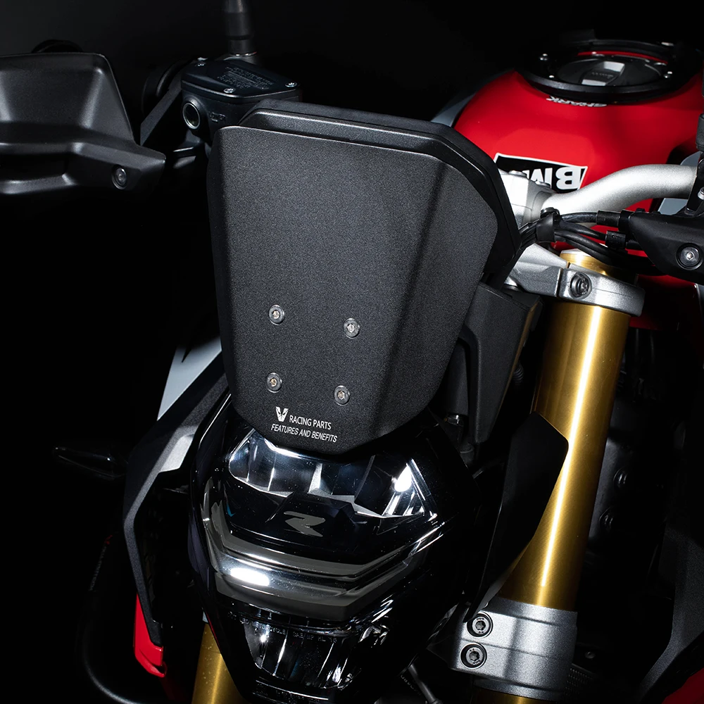 

Motorcycle Windshield For BMW F900R F900 R F 900R 2020-2023 Windscreen Aluminum Wind Screen Shield Mount Front Fairing Deflector