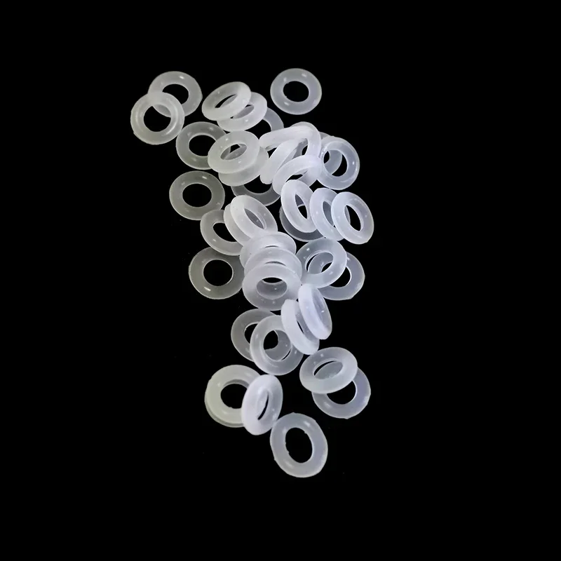 130 Stück transparente Gummi-O-Ring-Dichtungen für Schalterdämpfer - Perfekt für mechanische Tastaturen & Cherry MX-Schalter! – Detail 2