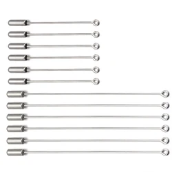 10pcs/lot 6-10cm Rhodium Brooch HeadPins For DIY Handmade Jewelry Clothing Hat Bags Decoration Supplies Accessories Wholesale
