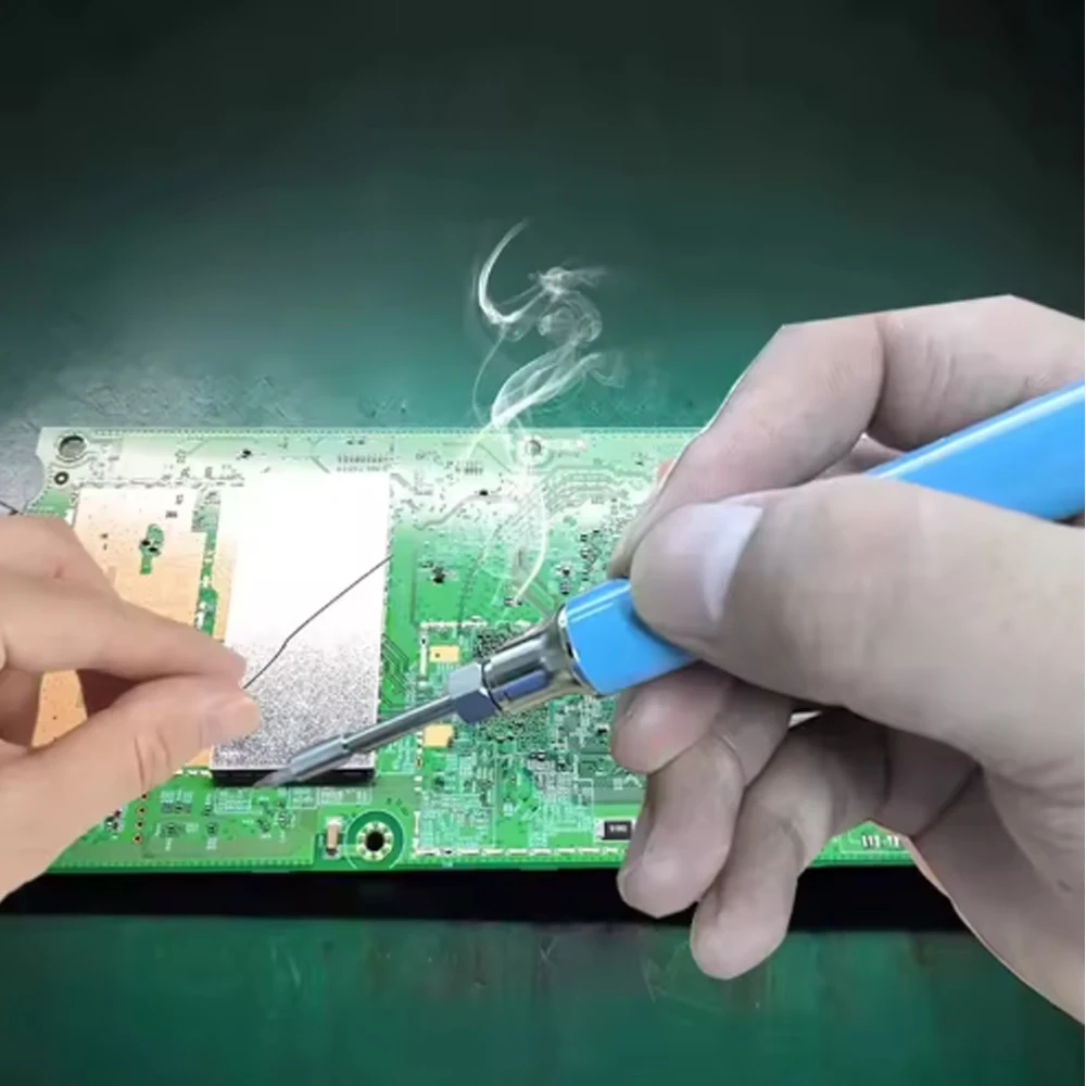 1pcs Electric Soldering Iron Cookies Prheat VV Battery 500mAh LCD Display 510 Thread Welding Tools Heating Pen