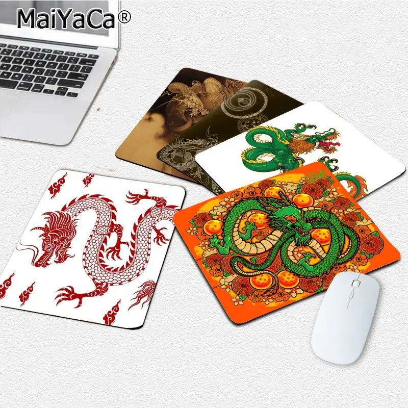 Chinese Dragon Mousepad Rubber Small Thickened Mouse Pad Gaming Keyboard Table Mat Office Supplies RoomDecor For PC Mouse Carpet