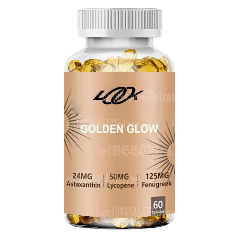 Carotenoid Tanning Blend, Containing Lycopene and Astaxanthin, Vegetarian, Non GMO -60 Capsules