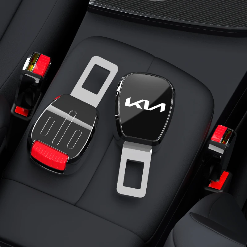 مقعد السيارة قفل أمان مشبك حزام الأمان كليب موسع لكيا GT-Line KN سبورتاج Ceed ريو بيكانتو سورينتو الروح سيراتو Venga Forte #4