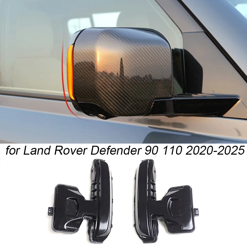 

Rearview Mirror Lamp Turn Signal Light For Land Rover Defender 90 110 2020-2025 Car Exterior Decoration Accessories