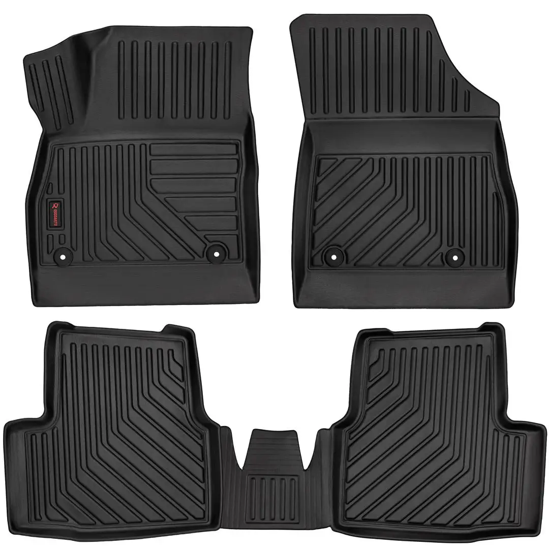 3D-rubberen matten met hoge rand, geschikt voor: Opel Adam / Opel Corsa D.