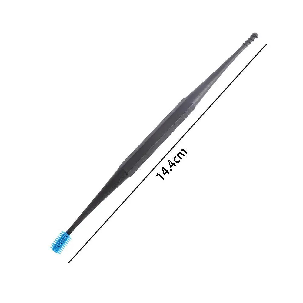 Double Head Silicone Health Care For Adult Ear Care Ear Cleaning Tool Ear Pick Ear Spoon Curette Ear Wax Remover