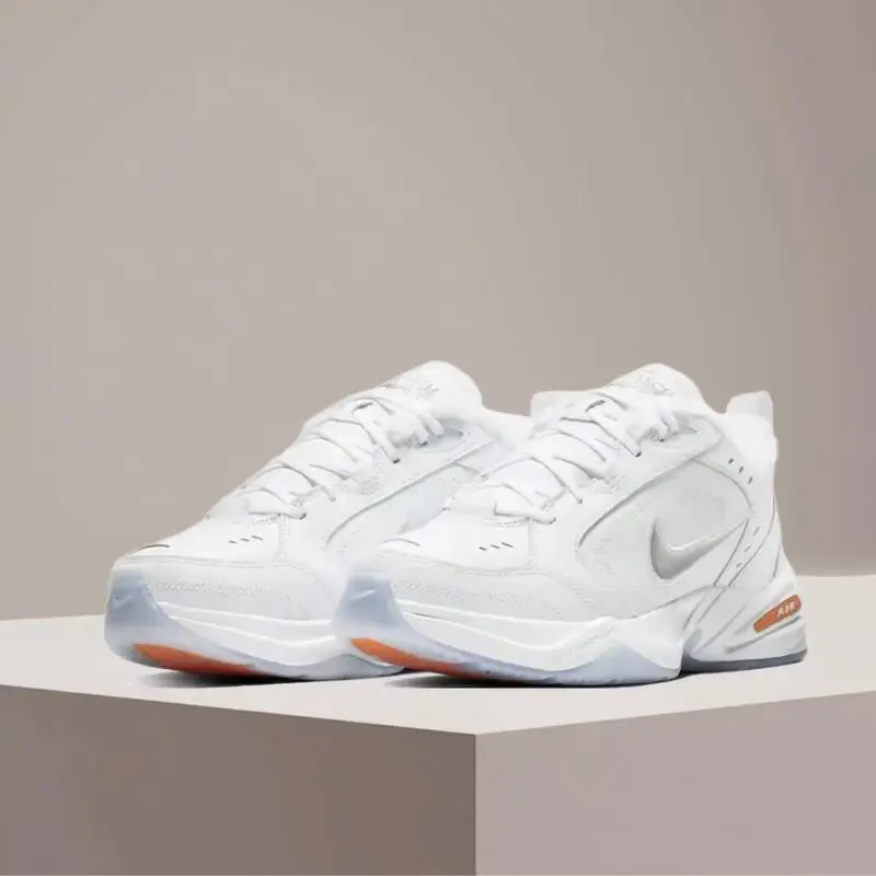 Nike Air Monarch 4Max Cushioned, Slip-Resistant, Durable, Comfortable, Classic, Stylish, Versatile Running Shoes AV6676-100