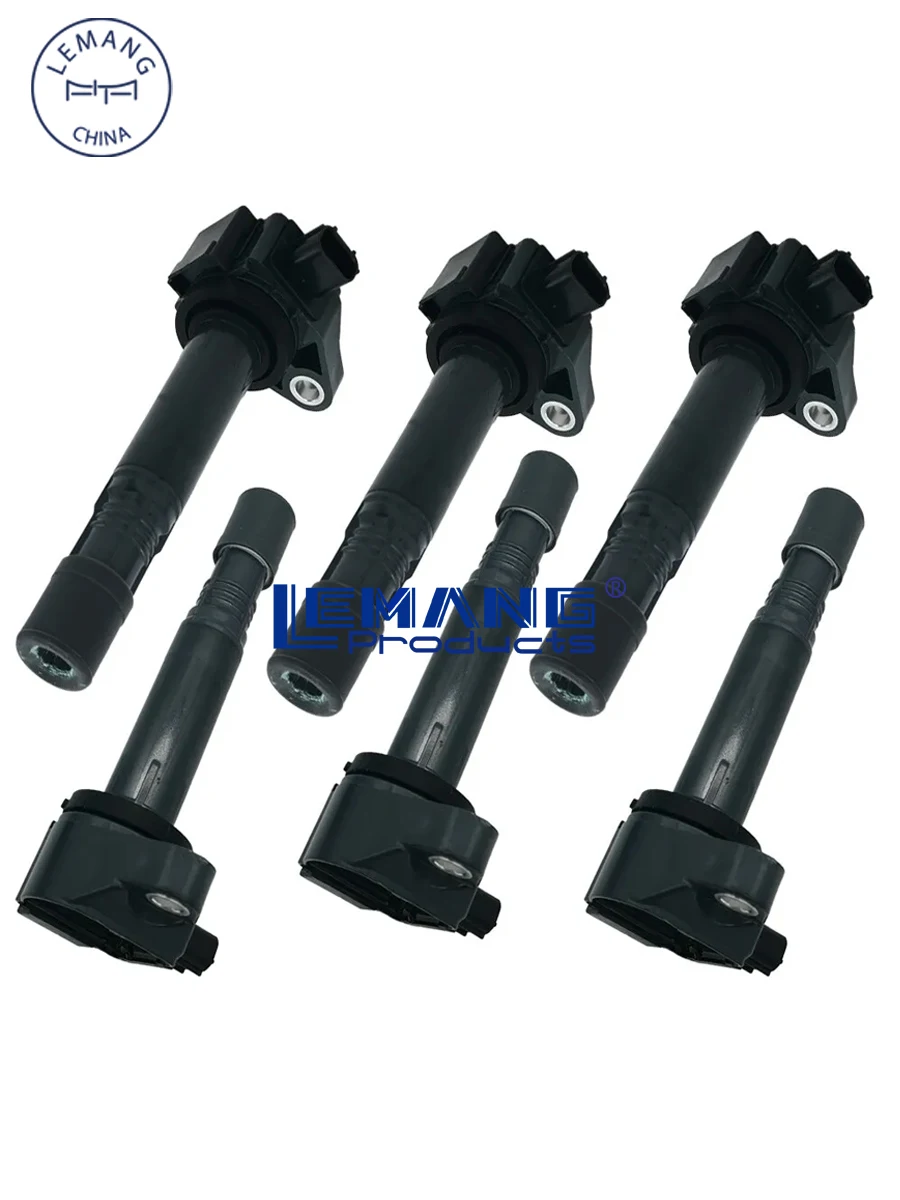 2/6X Ignition Coils For Honda Odyssey Accord Pilot Acura MDX RLX TLX 30520-5G0-A01 6732316 5C1881 UF713 C872 5194 C1824 GN10733