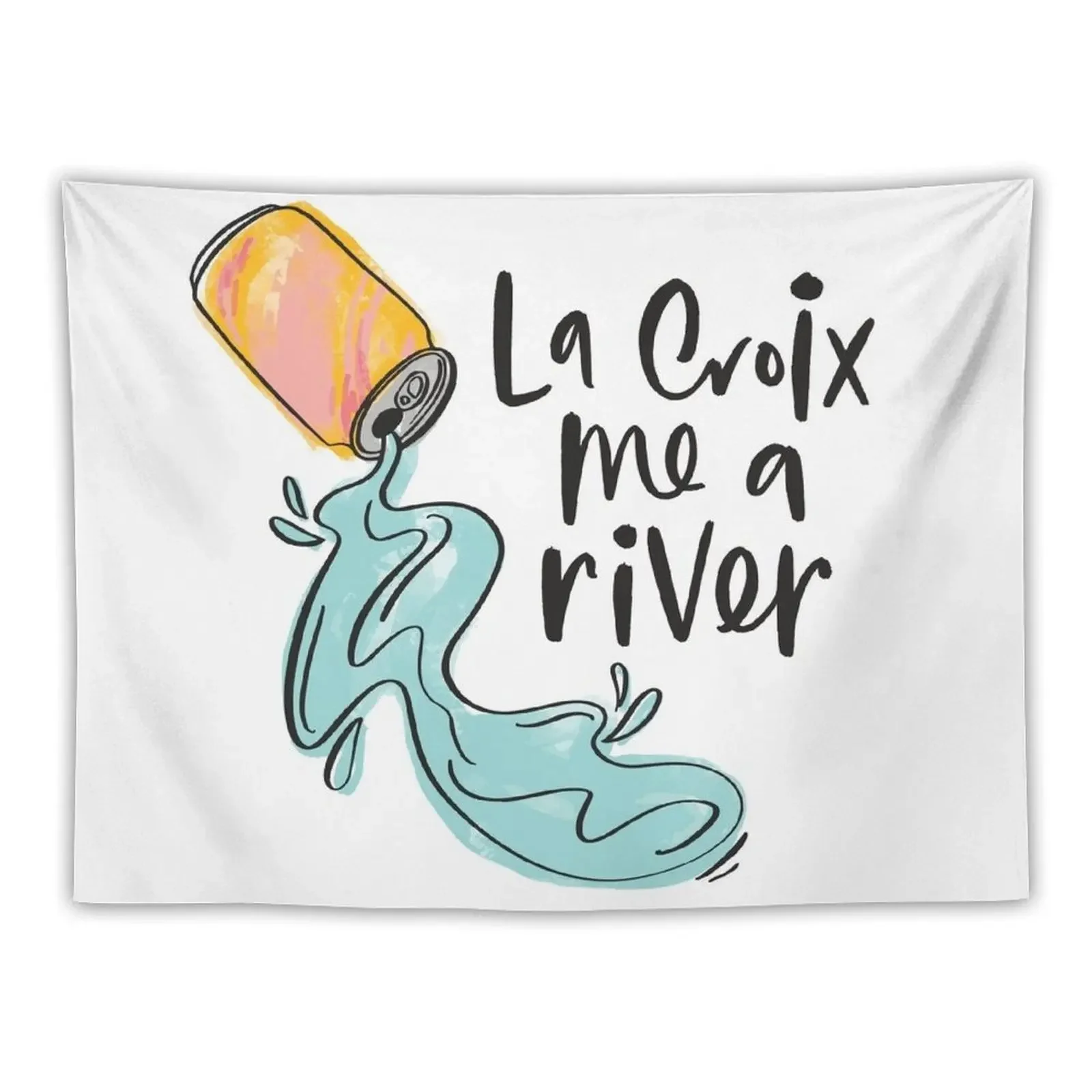 La Croix Me A River Tapestry Home Decorating Wall Hanging Decor Tapestry