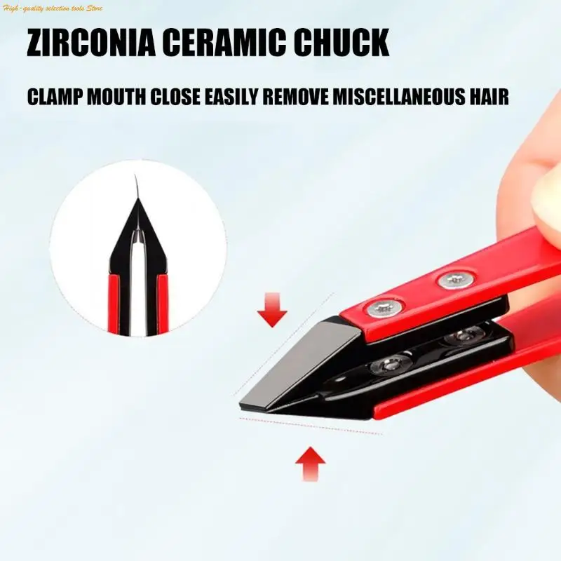203F Angled Fine Point Hand Tool for Detail Repair and Small Part Handling with Metal Body for Board Work, Wire Placement and