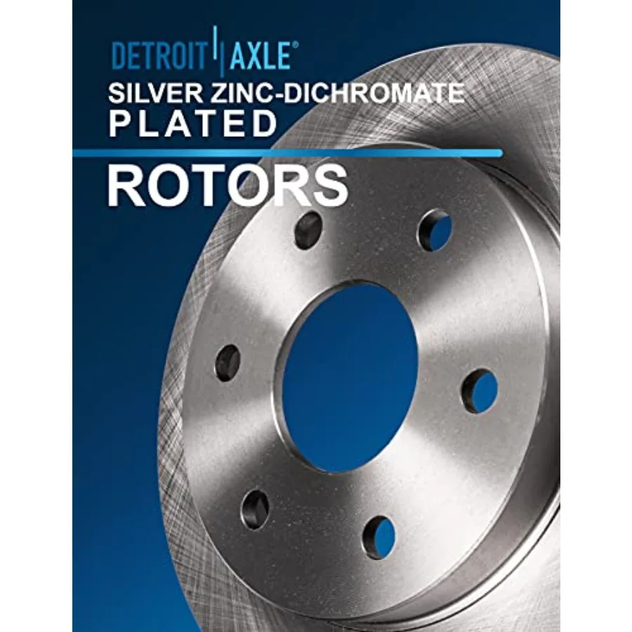 ديترويت المحور الفرامل عدة لتويوتا 2003-2009 4 عداء 2007-2009 FJ كروزر الجبهة 12.56 بوصة الخلفية 12.28 بوصة قرص فرامل سيراميك Ro