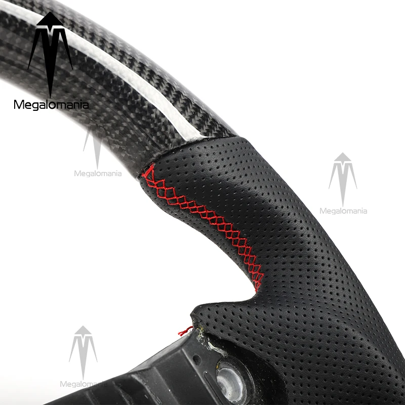 Fit For Subaru WRX Legacy Forester Impreza Outback Legacy Custom Carbon Fiber Steering Wheel