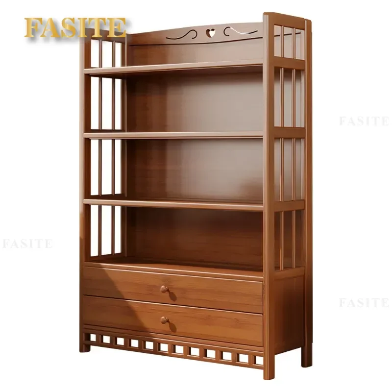 For Simple Floor to Ceiling Bookshelf Multi Layer Small Storage Rack Wall Mounted Economical Finishing Shelf for Living Room