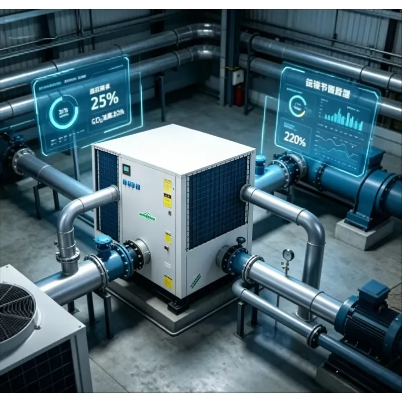 Système de climatisation HVAC commercial résistant aux intempéries pour toitures, énergie verte, contrôle climatique pour bâtiments