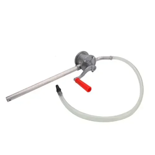 Hand Pump Crank Oil Diesel Barrel Aluminum Transfer Pump Crank Barrel Fittings For Standard Barrels/Canisters/Containers