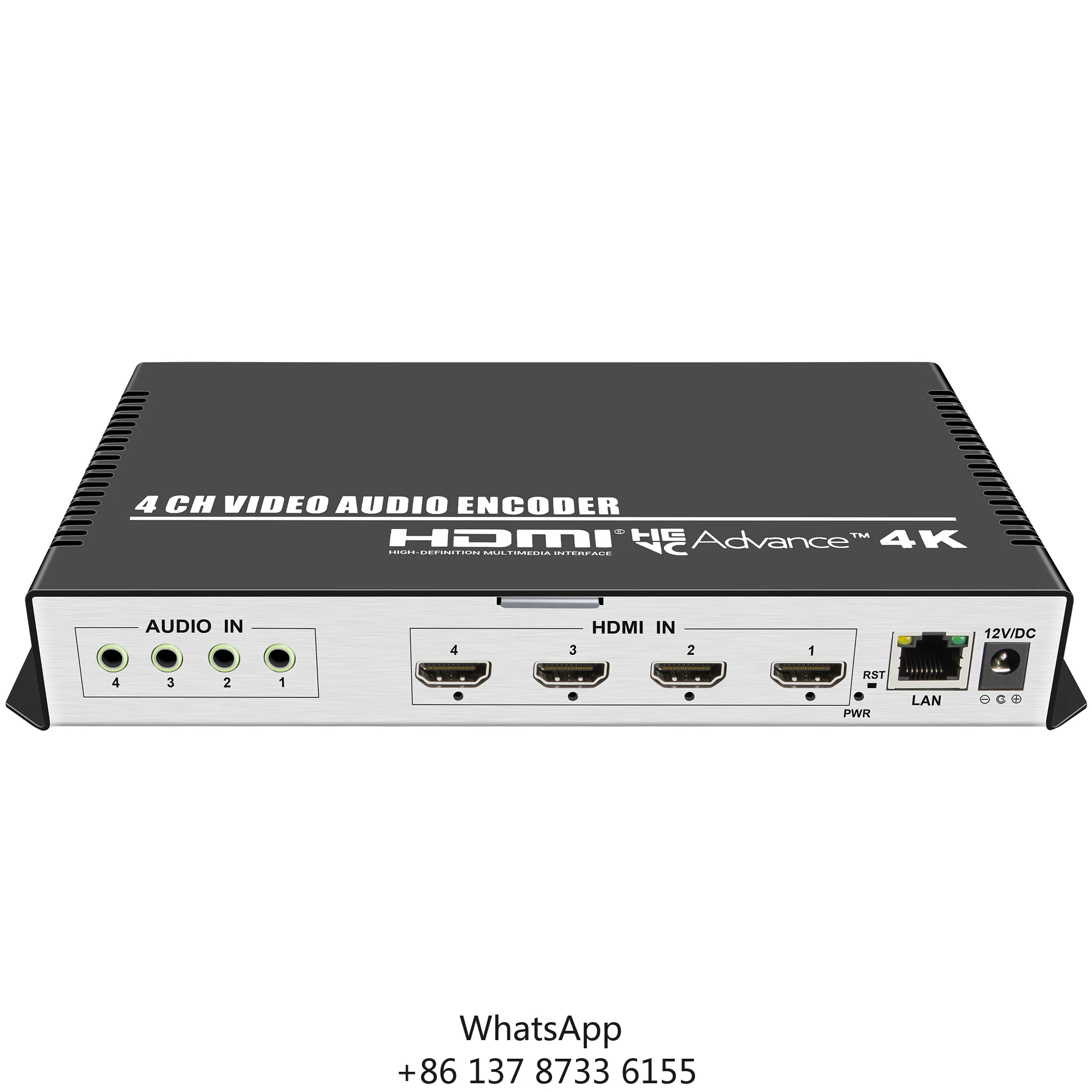 H.264 4 Channels 4k Hdmi To Ip Video Stream Encoder Srt Rtmp Hd Live Streaming Broadcast Streamer
