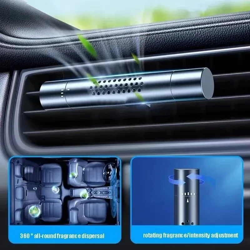 Metal Car Perfume Car Aromatherapy Stick Air Conditioner Outlet Aromatherapy Clip Solid Car Inter Decoration Air Freshener image 3