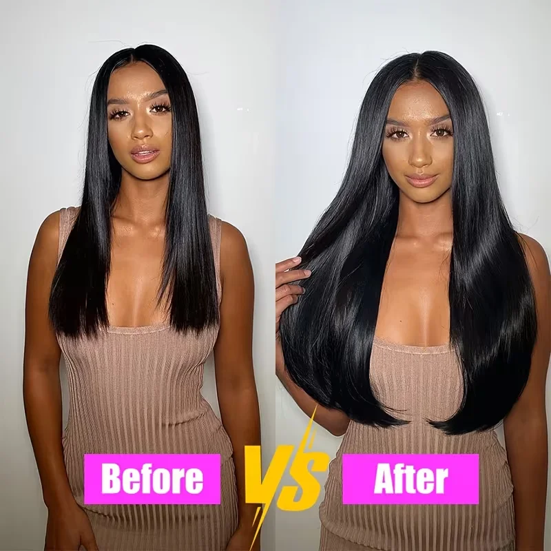 13x6 Straight Lace Frontal, 100 % Echthaar, frei geschnittener Verschluss, vorgezupftes Remy-Haar für Frauen, natürliche Farbe, Lieferung in 2-5 Tagen – Detail 5