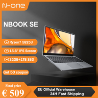 N-one Laptop Nbook SE AMD Ryzen7 5825U DDR4 (16+16)GB+1TB SSD 15.6‘’ Notebook Dual Band Windows 11Pro Handheld Gaming Computer