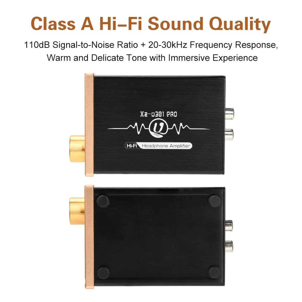 Xz-U301Pro DC 5V Class A Headphone Amplifier Hi-Fi Headphone