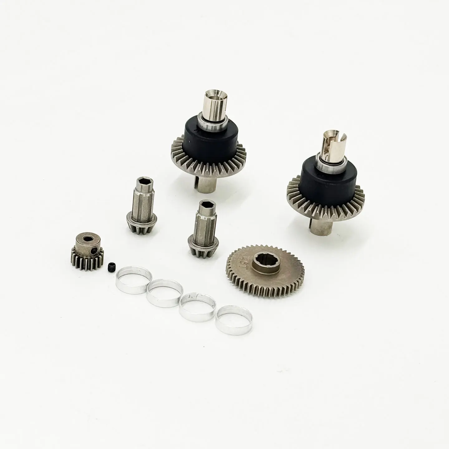 Differential And Gear Set Kits Parts For SCY 16101 16102 16103 16201 16101Pro, 1/16 Brushless RC Car Wear Parts Upgrade Parts