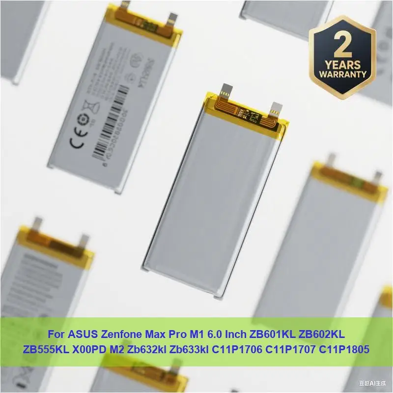 

Battery For ASUS Zenfone Max Pro M1 6.0 Inch ZB601KL ZB602KL ZB555KL X00PD M2 Zb632kl Zb633kl C11P1706 C11P1707 C11P1805