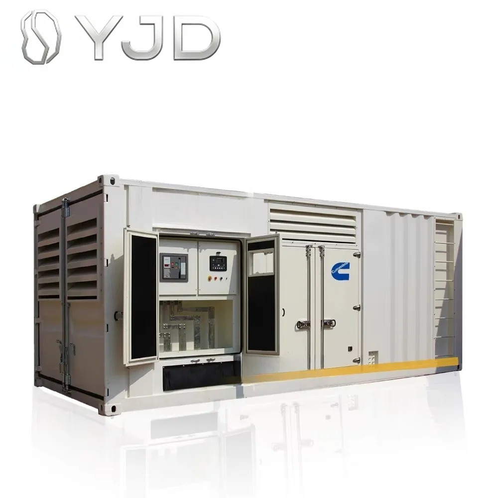 GB POWER OEM 3phase 1875kva 1500kw 50Hz 1500RPM 40 Feet Container Silent Type Generator Set GB-C1875 for Engine 220/380V ATS