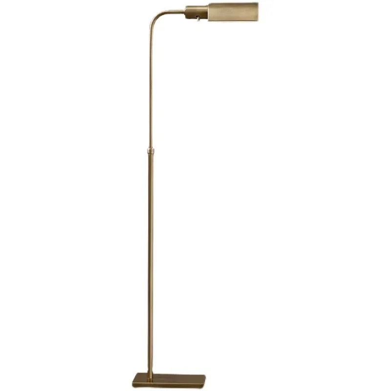 

Chinese living room floor lamp study light luxury advanced reading bedroom vertical French floor lamp