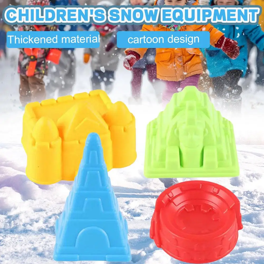 كرة الثلج/صانع كرات الأرز كليب لطيف الطائرات رائد الفضاء شكل كليب ملقط للخارجية الرمال كرة الثلج قالب اللعب مكافحة الرياضة إلى D5d2