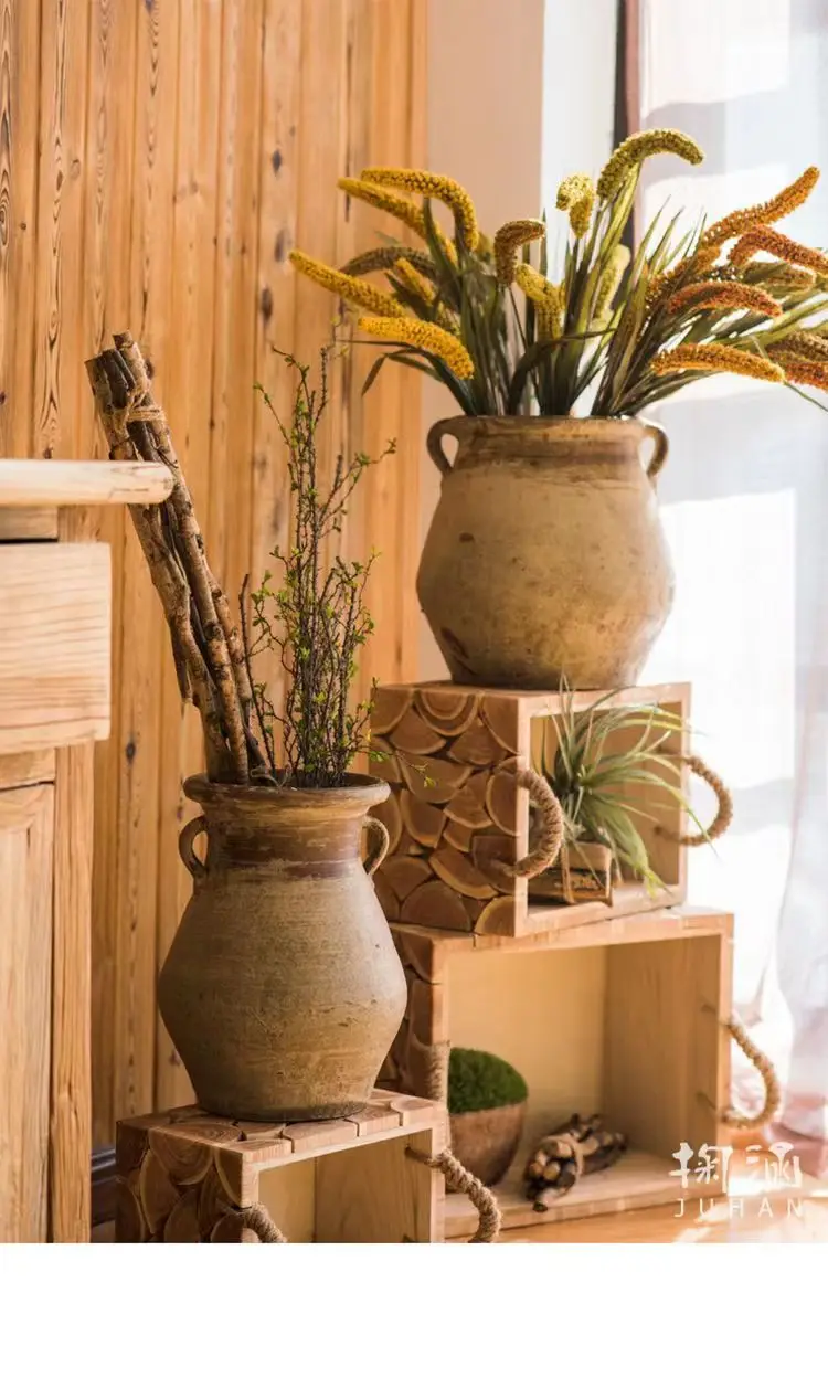 Simulazione fatta a mano di Bouquet di fiori di grano per la casa, la camera da letto, la decorazione della tavola da pranzo, la scena abbinata a oggetti di scena fotografici