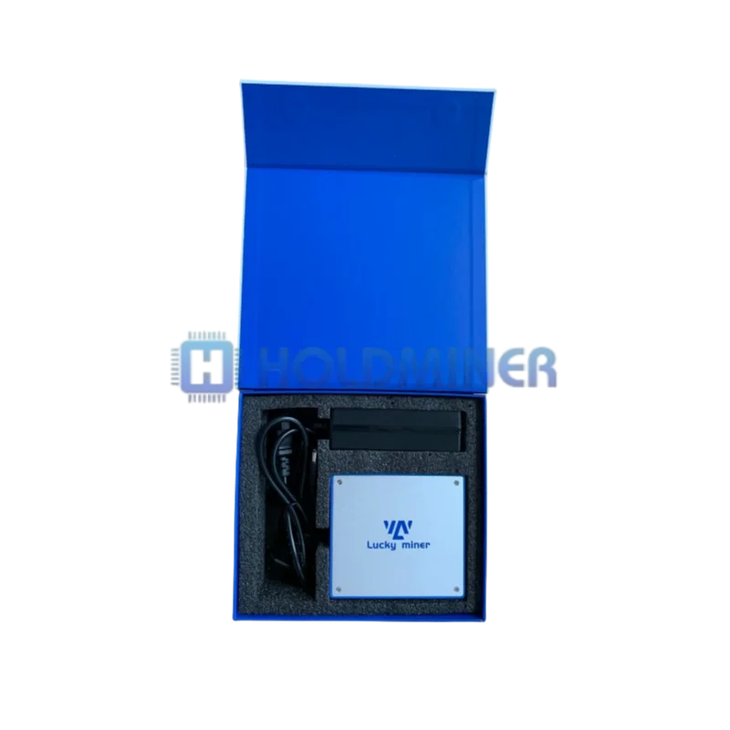 Koparka Crypto Miner Lucky Miner LV07 1TH/S 25W Sha256 Bitcoin Miner Kryptowaluta BTC Loteria Asic Miner z Zasilaczem
