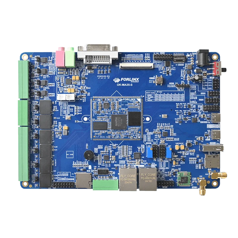 Одноплатный компьютер Nuvoton MA35D1 OK-MA35-S21