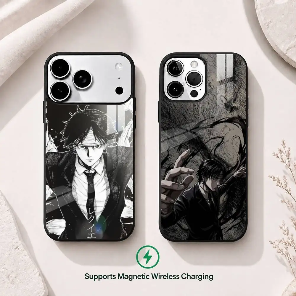 

Chrollo Lucilfer H-Hunter x Hunter Phone Case For iPhone17,16,15,14,13,12,11 Plus,Pro Supports Magnetic Wireless Charging