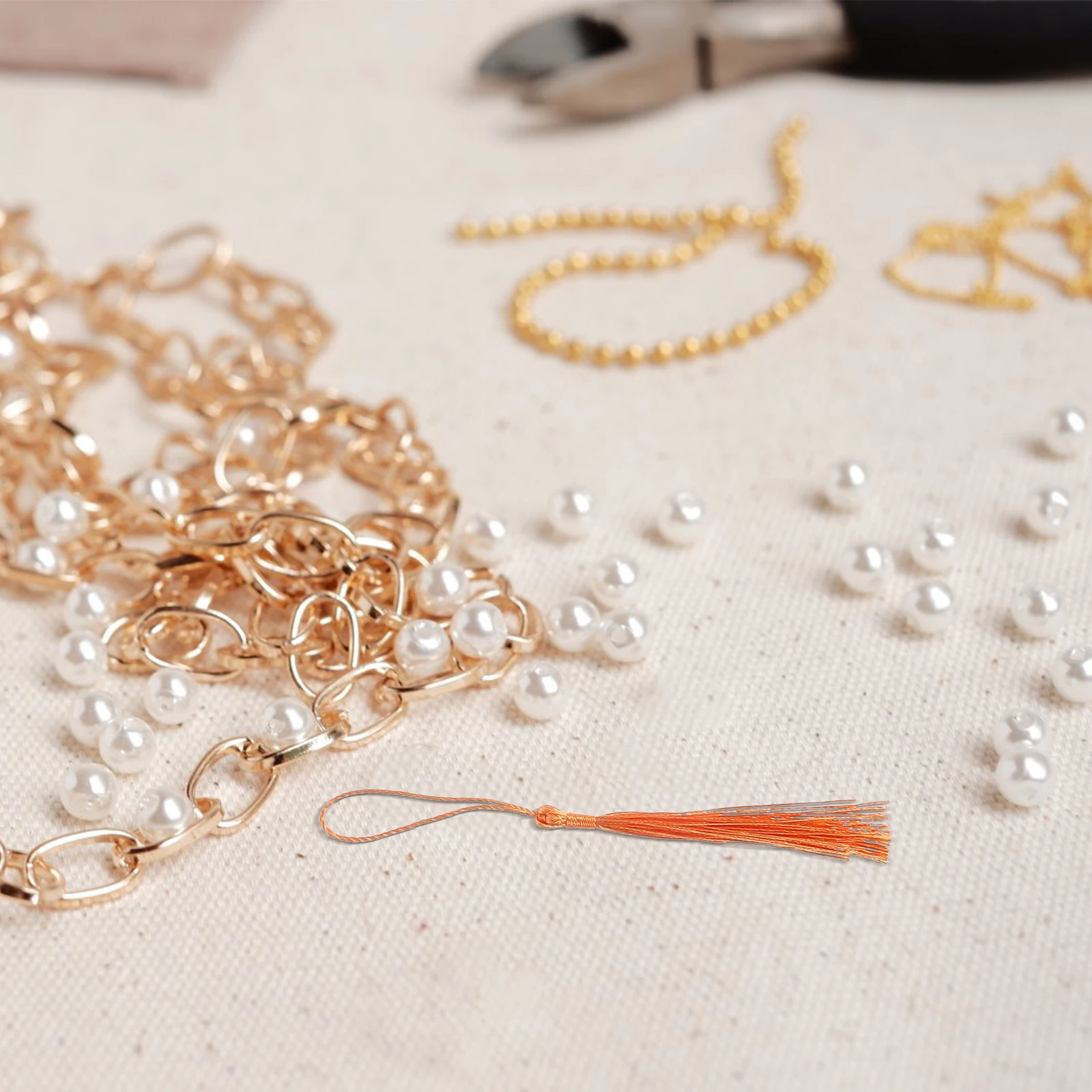 

50Pcs Silk Tassels Chinese Knot Handmade Colorful for Necklace Earrings Bracelets Bookmarks Gifts Silk Tassel Chinese Tassel