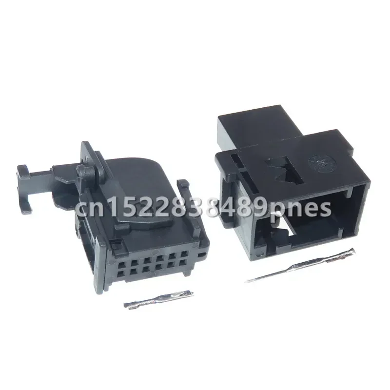 12 Pole 1379096-3 Unsealed Connector 0.6 Series Auto Power Amplifier Electric Wiring Harness Socket For VW Porsche