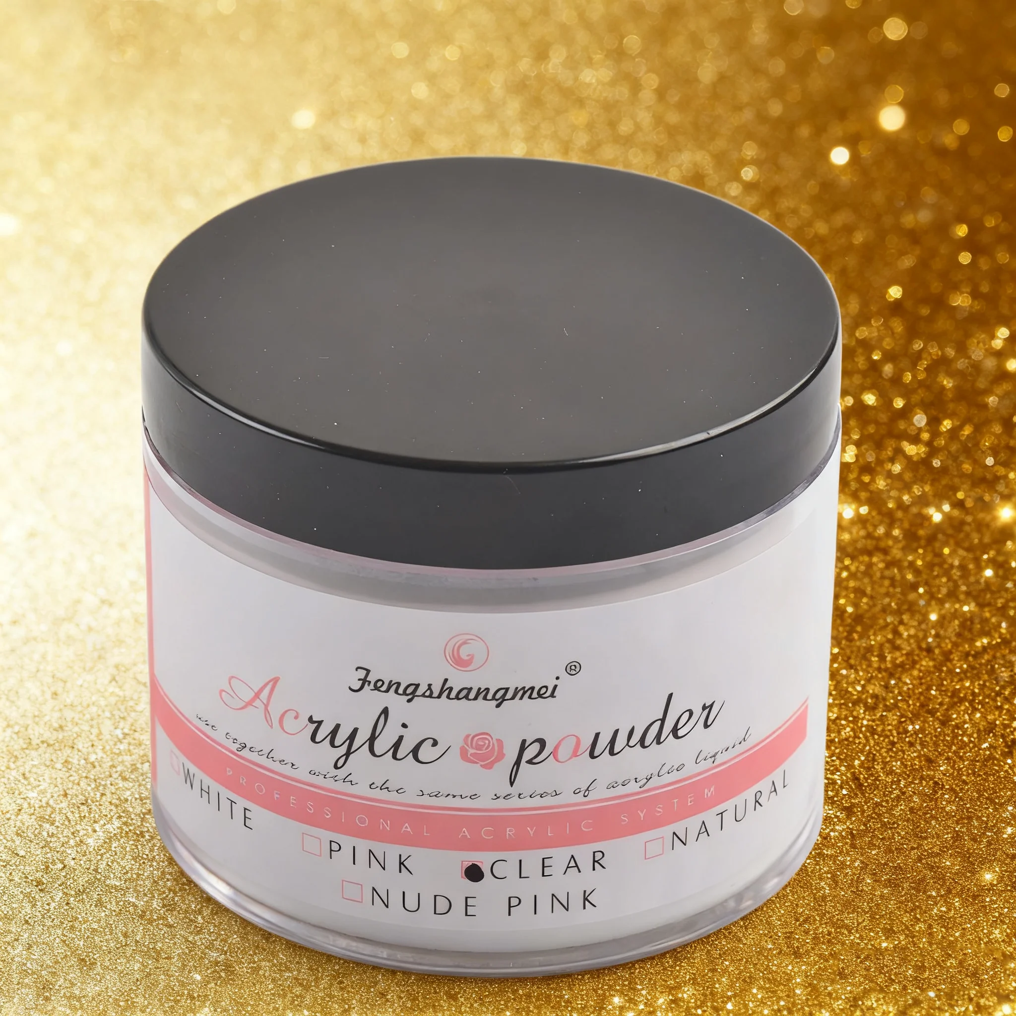 Poudre acrylique pour Nail Art, 60g, 5 couleurs, inodore, Non toxique, mélange facile, pas besoin d'une lampe à ongles, longue durée, qualité de Salon, bricolage