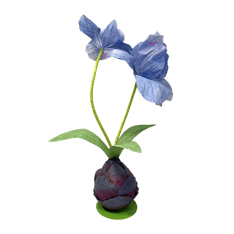 

Simulation flower wedding ornament, huge handmade paper art flowerlMeichen ornament, decoration and arrangement of flowers